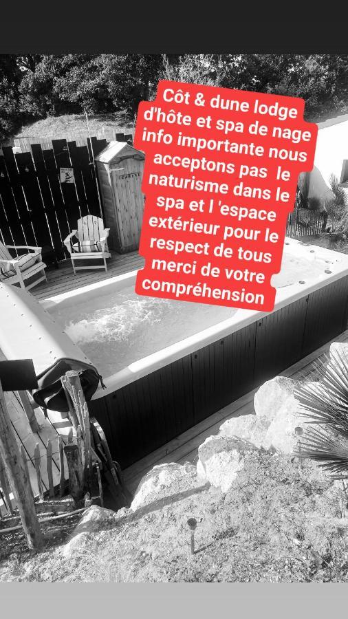 Côt'& Dune - lodge d'hôte&spa de nage Saint-Augustin  Extérieur photo